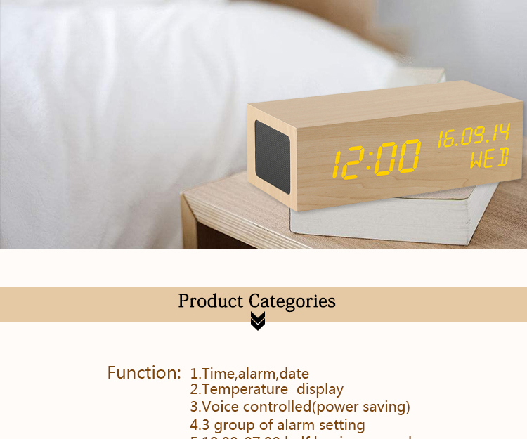 alarm clock and speaker