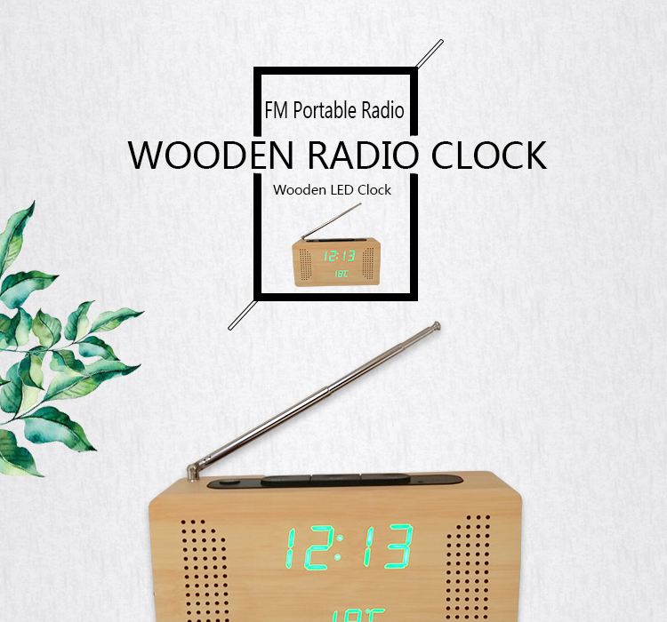 clock fm radio