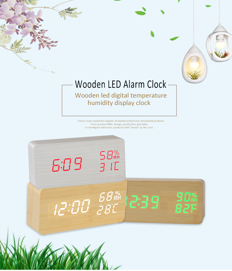 clock with temperature and humidity clock with temperature and humidity