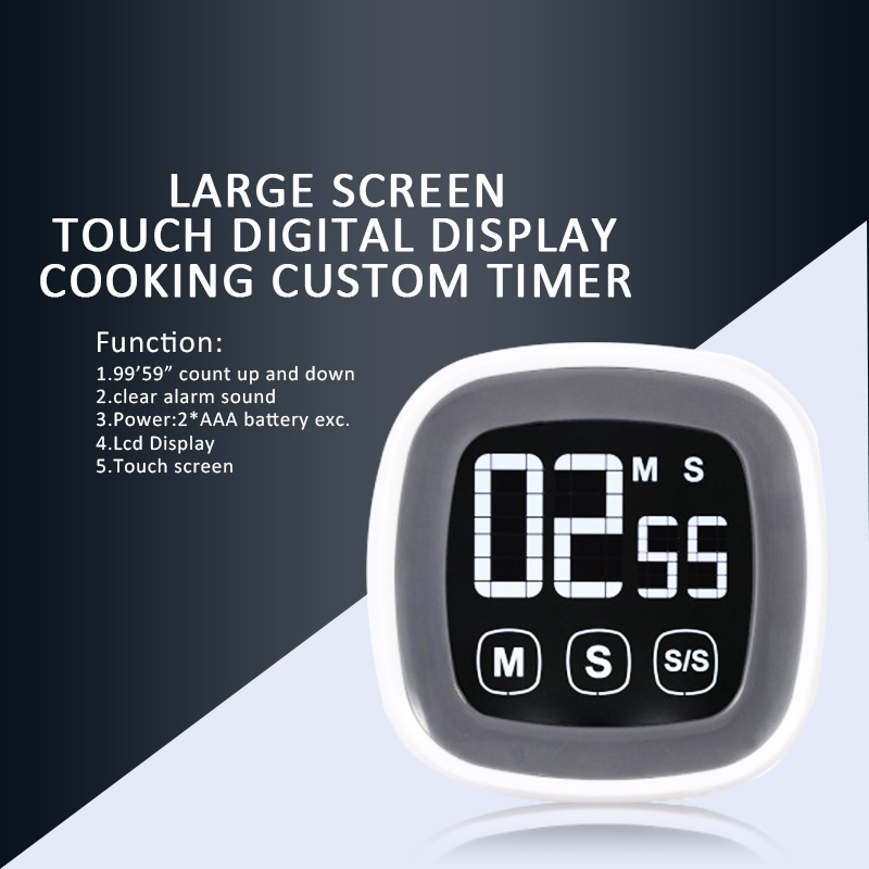 touch screen digital cooking timer touch screen digital cooking timer
