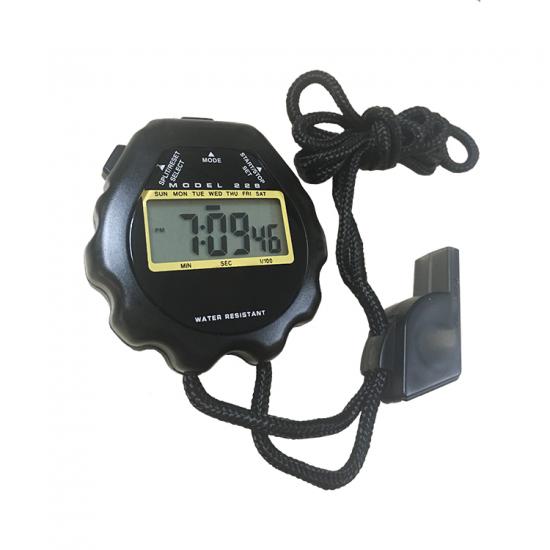 Large display waterresist sport arm stopwatch