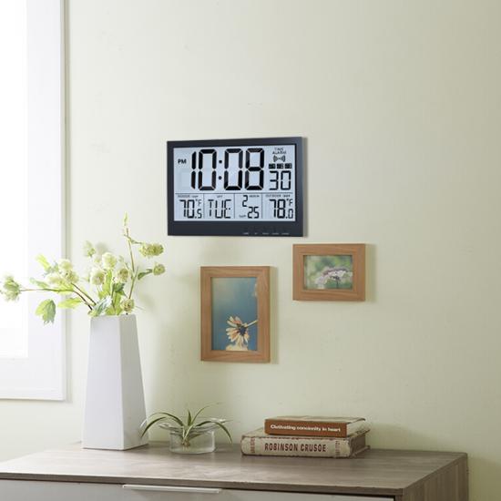 digital multifunction LCD clock