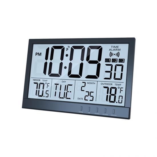 digital multifunction LCD clock