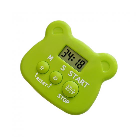 Cute frog design kitchen timer with magnet