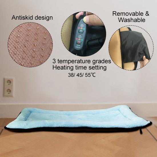Graphene heating pet pad