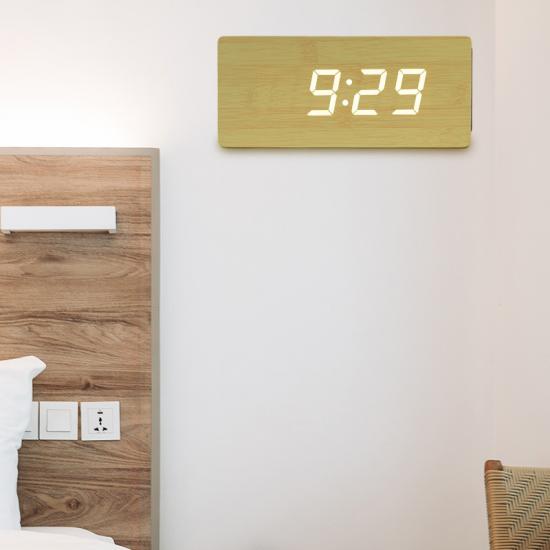 Digital LED Wall Alarm Clock