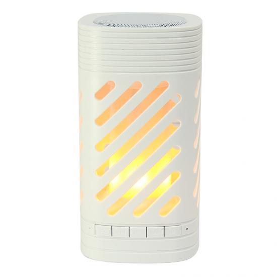Outdoor Bluetooth Speaker with Flame Touch Light