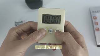 How to use digital kitchen cooking Timer ?(EC-8047)