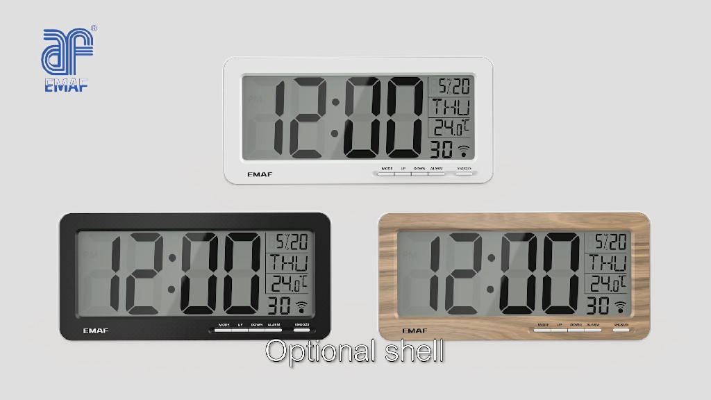 LCD digital clock table desktop alarm clock(EM-D002)