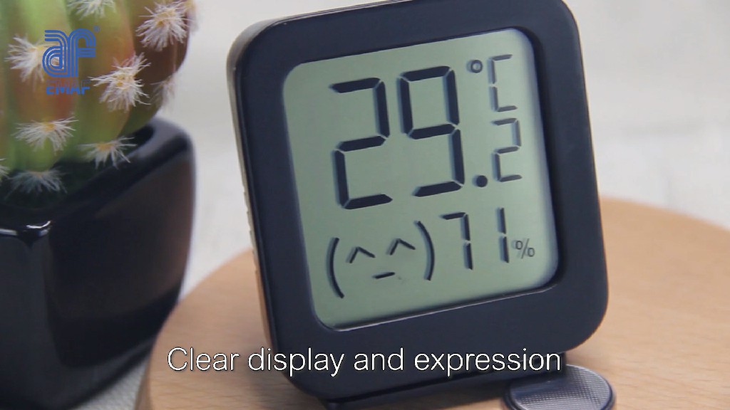 2020 New Design Mini Indoor Digital Thermometer Hygrometer with Magnet. (EM-T001)